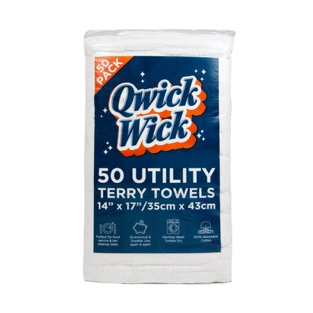 MONARCH Terry Towels 14 x 17 , 50PK TT50